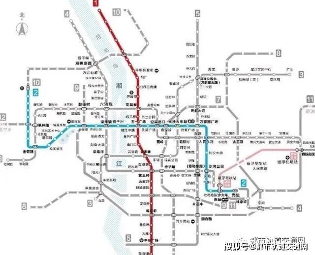 长沙地铁畅行图：启航未来，共绘繁华新篇章